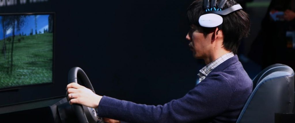 التفاعل مع السيارة عن طريق إشارات المخ