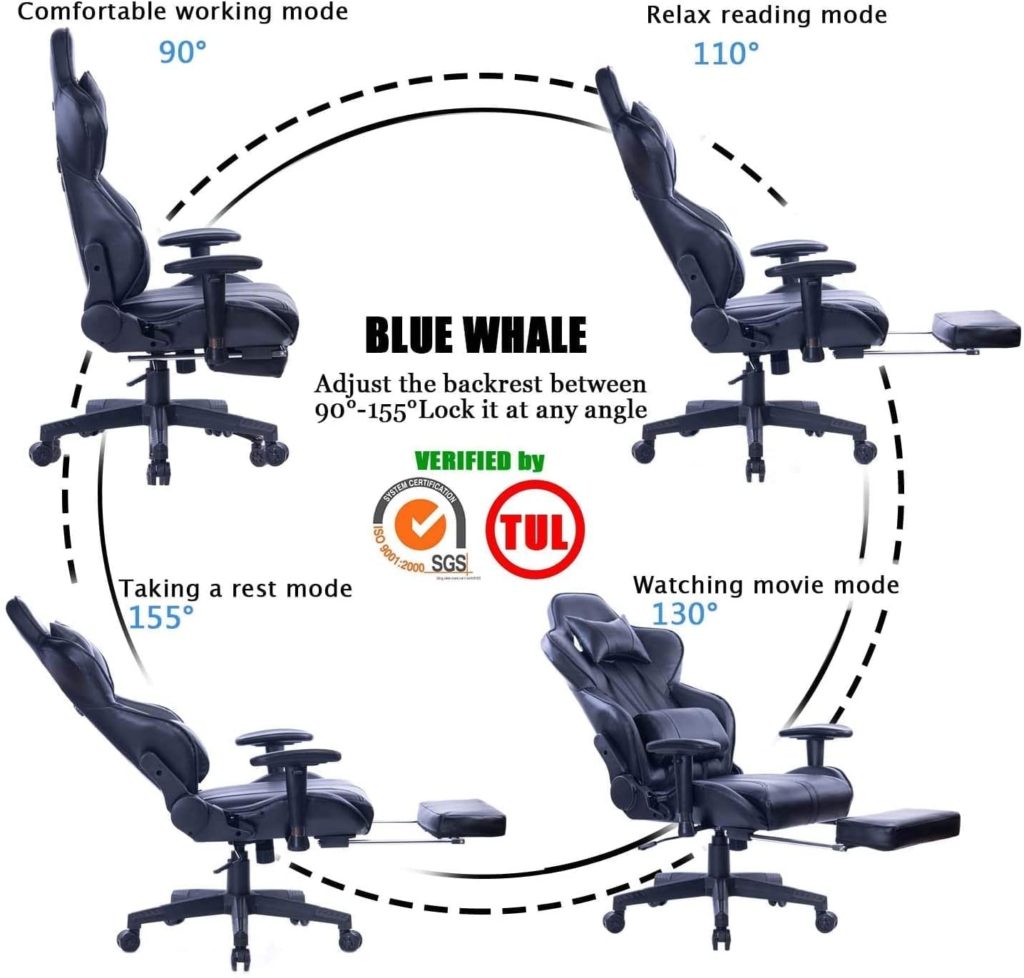 Blue Whale Gaming Chair