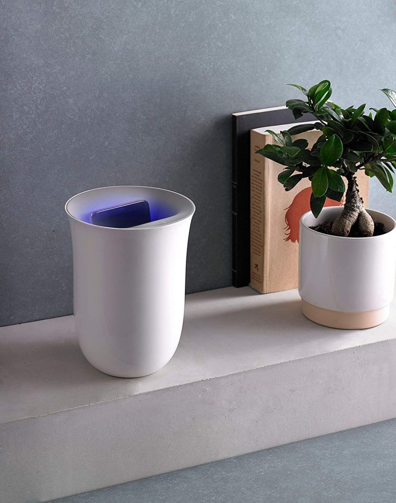 Lexon OBLIOشاحن لاسلكى- جهاز تعقيم الموبايل