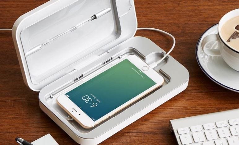 PhoneSoap-3-UV جهاز تعقيم الموبايل