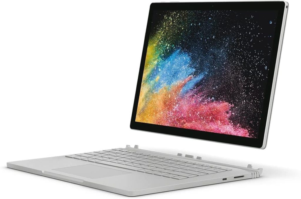 microsoft surface book 2 - الكمبيوترات المحمولة الأفضل للعمل