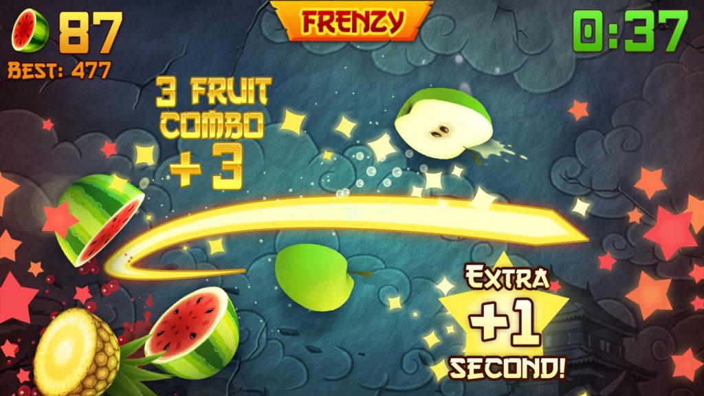 Fruit Ninja - أكثر 10 ألعاب تنزيلا على الموبايل