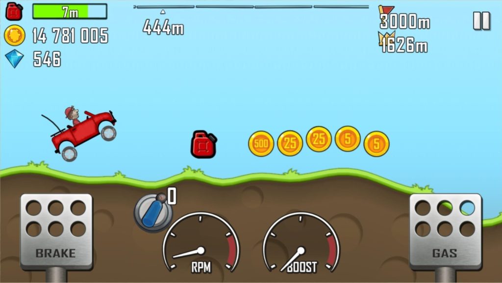 Hill Climb Racing - أكثر 10 ألعاب تنزيلا على الموبايل