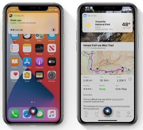 iOS14-Siri - أحدث تصريحات شركة أبل