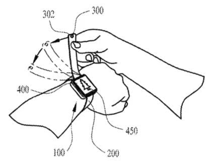 كاميرا مثبتة في سوار الساعة - ابتكارات الهاتف المحمول المستقبلية