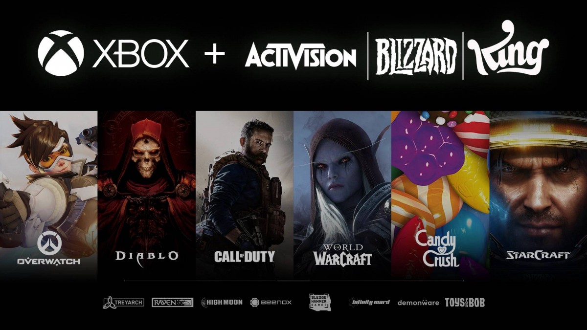 صفقة استحواذ مايكروسوفت على Activision Blizzard