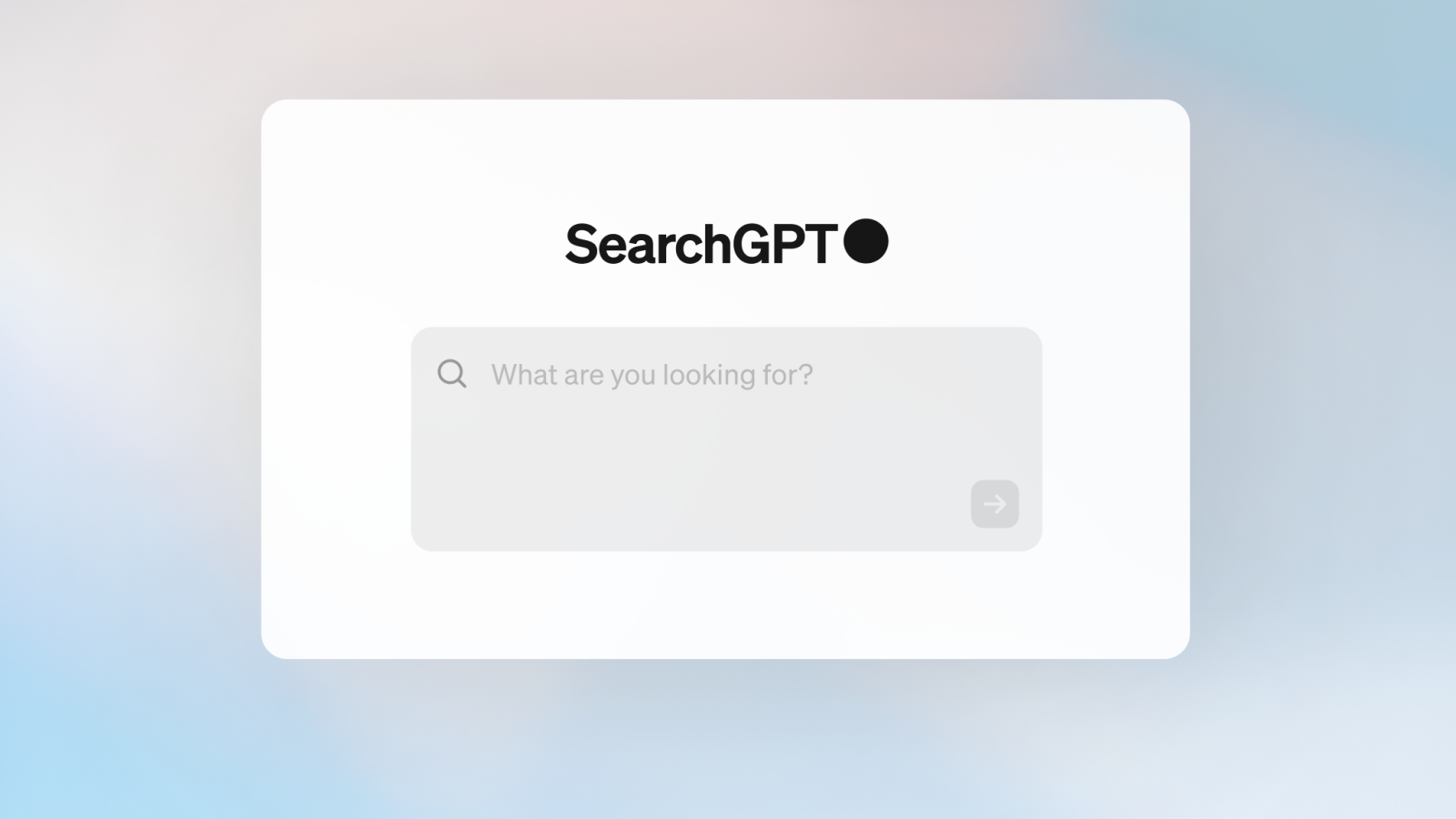 SearchGPT