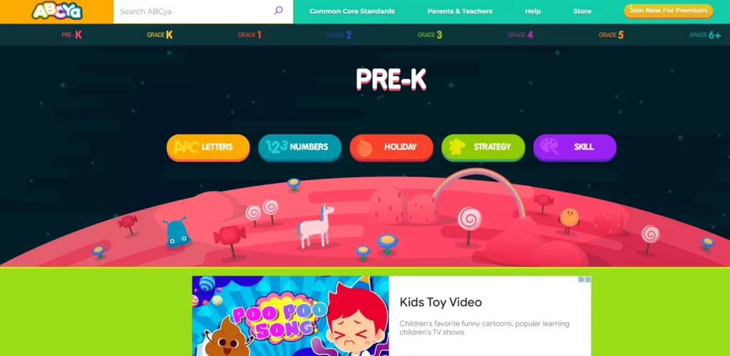 ألعاب مجانية تعليمية لمرحلة ما قبل المدرسة